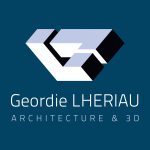 logo geordie lheriau architecture & 3d